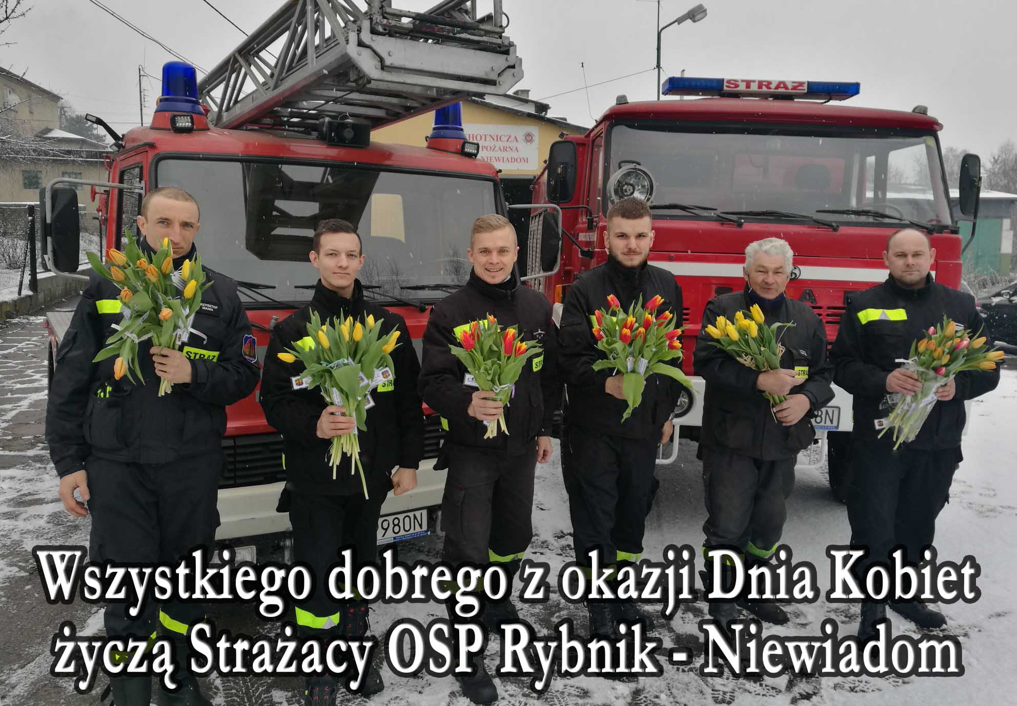 strazacy-kobietom-dzien-kobiet-2021-osp-rybnik-niewiadom